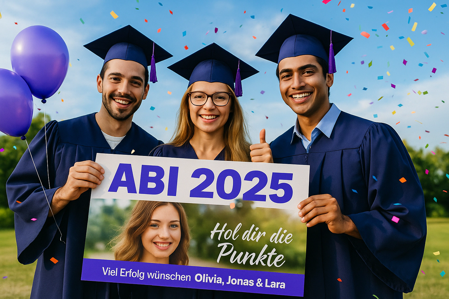 abi-banner online gestalten 50 Abi-Plakat personalisieren mit Schriftarten, Farben und Fotos
