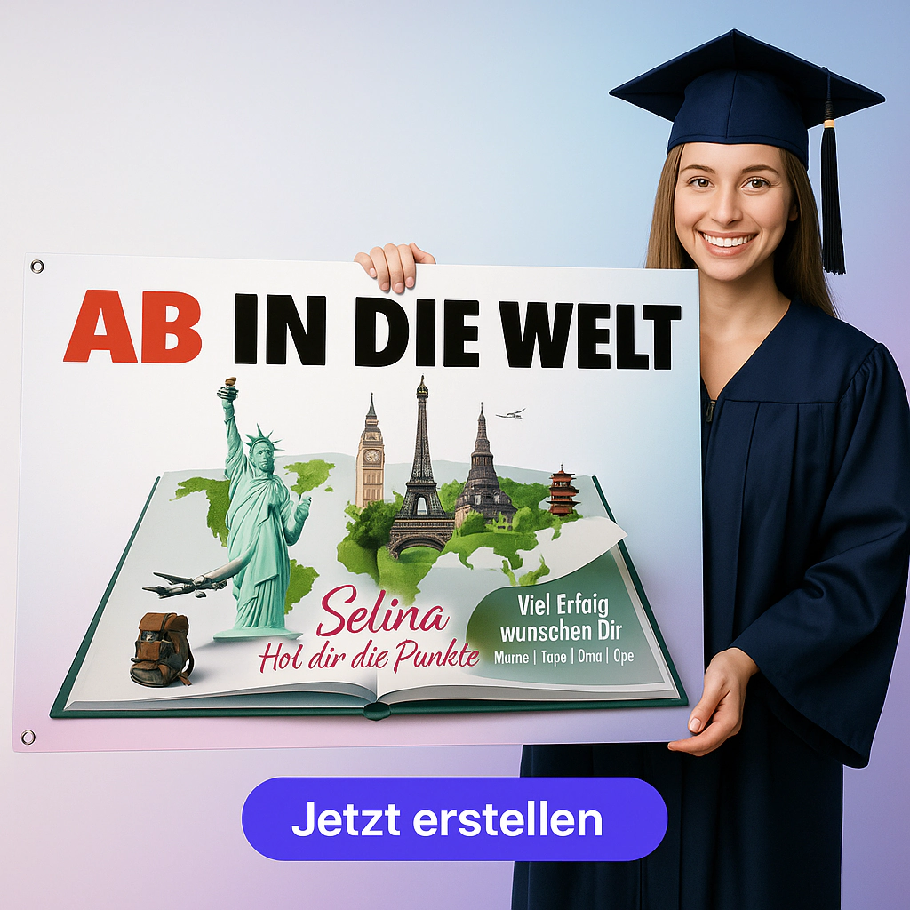 abi-banner online gestalten 49 Abi-Plakat online gestalten – Beispielmotiv