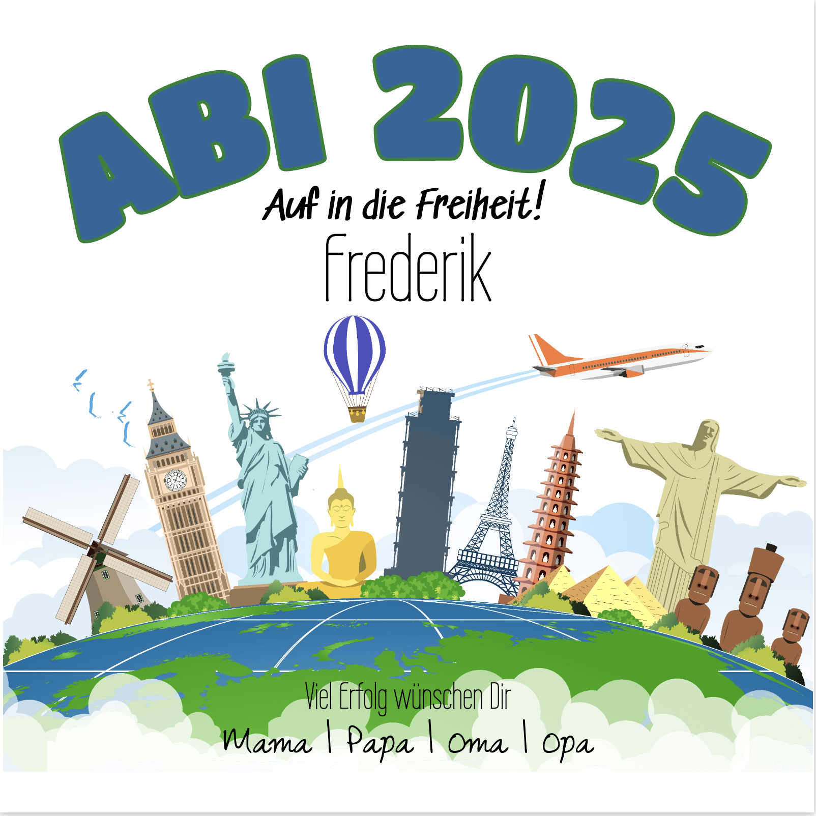 Abi Plakat online gestalten - Kraftvoll und Eindrucksvoll