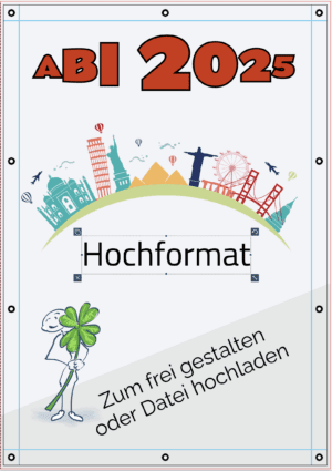 Abi-banner selbst gestalten oder Datei hochladen