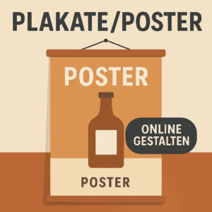 Poster und Plakate drucken – hochwertige Qualität in allen Größen