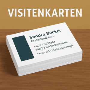 Visitenkarten online gestalten – professioneller Druck für dein Business